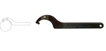 测孔圆螺母活钩扳手