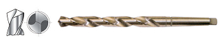 HSS高速钢锥柄加长麻花钻头
