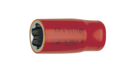 电工绝缘公英制六方套筒