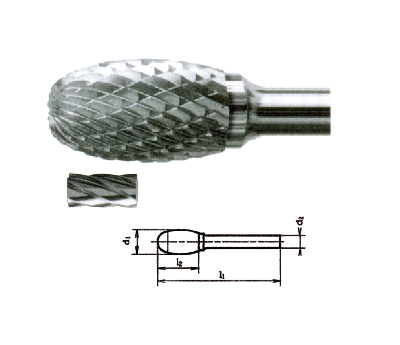硬质合金钢椭圆形旋转锉