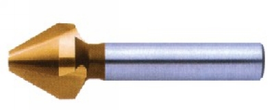 HSS60度镀钛直柄锥面锪钻