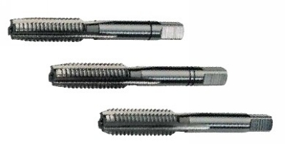 公制粗牙普通螺纹手用丝锥三锥组套