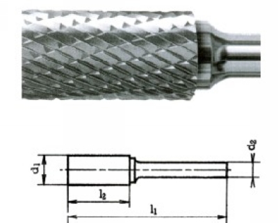 硬质合金钢圆柱旋转锉