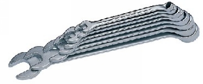 英制弯头开口梅花扳手16件套