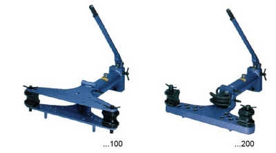 液压手动弯管机
