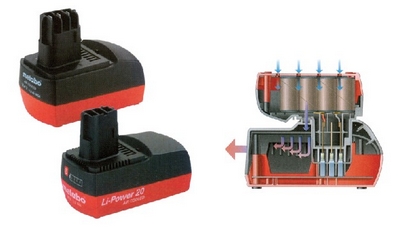 空气冷却型镍镉电池