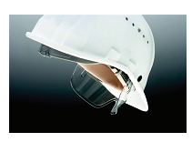 带防护镜安全帽