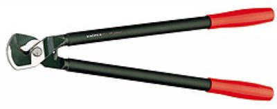 电缆剪头部磨光