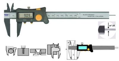 数显式游标卡尺