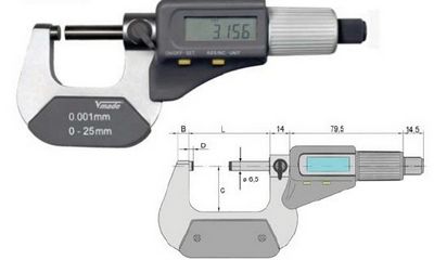 数显外径千分尺
